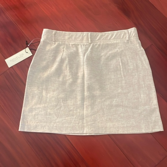 New Rachel Zoe Linen Blend  Pocket Mini Skirt - Picture 9 of 12